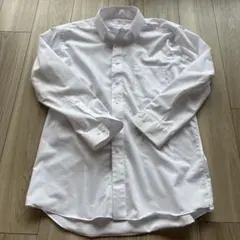 洋服の青山ブランド長袖白ワイシャツスーツ大きいサイズLLノンアイロン綿100%のサムネイル