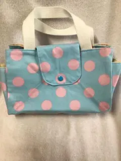 ディズニー　パルパルーザ風　カチューシャバッグ　ミニーイメージ　ドット柄バッグ