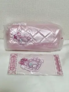 サンリオ一番くじ マイスウィートピアノセット ポーチ ミラー