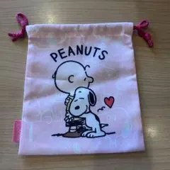 スヌーピー 巾着袋 PEANUTS little cutie