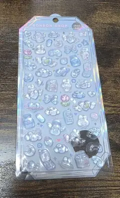 【国内正規品】ボンボンドロップシール　シャーベット　みずいろボンボン