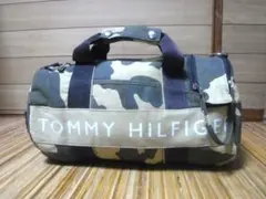TOMMY HILFIGER　ミニボストンバッグ　迷彩柄