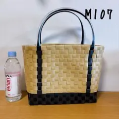M107《M》プラカゴ＊PPバンド＊ハンドメイド