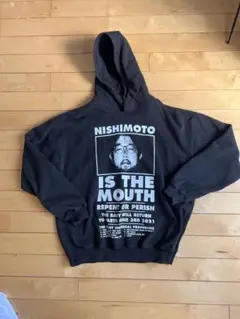 NISHIMOTO IS THE MOUTH パーカー フーディ ブラック L