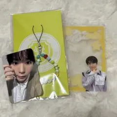 g*u様 NCT WISH リョウ FC トレカ ビーズストラップ