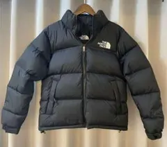 極美品【S】ノースフェイス ヌプシ ブラック ダウンジャケット