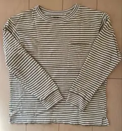 UNIQLO U 長袖カットソー 140 ボーダー