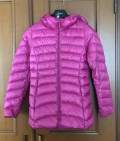 ユニクロ ダウンコート イギリス企画品！ジュニア中高学年~レディースS