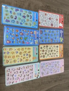 ディズニー　プクプクシール 8点セット