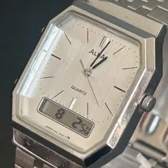 稼働品】SEIKO ALBA アナデジ V041-5050 ヴィンテージ - メルカリ
