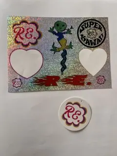 仲里依紗さんRe.アールイードット　トカゲ君　おかかシールのみ無し