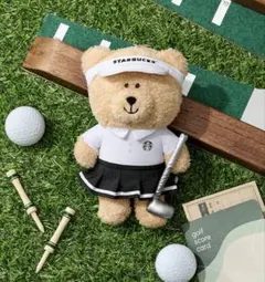 韓国限定 スタバ ベアリスタ ゴルフボールケース 公式 ゴルフ女子のサムネイル