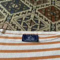 旧タグ　SAINTJAMES ウェッソン　カットソー　バスクシャツ　T5