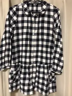 ギンガムチェックワンピース　140cm 3can4on