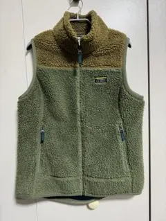 【美品】Ｌ.Ｌ.Bean マウンテンパイル　フリースベスト　メンズM 暖かい！