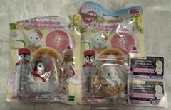 シルバニアファミリー キラキラくじ G賞 ペンギン ゆきヒョウ 赤ちゃん　半券