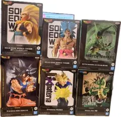 ドラゴンボール フィギュア まとめ売り 6点のサムネイル