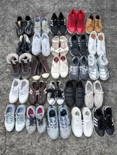スニーカーまとめ ナイキ アディダスなど25足 メンズ レディース