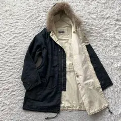 BLUE BLUE リバーシブル　ファー　デニム　ジャケット　コート　日本製