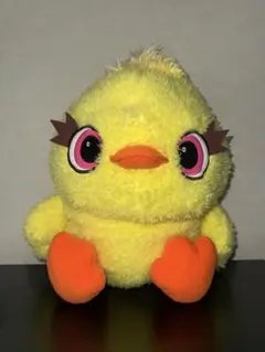 46cm ダッキー＆バニー トイストーリー BIGぬいぐるみ 黄色 マスコット