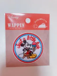 【最終お値下げ】ミッキーマウス ヴィンテージ風 ワッペン レトロ