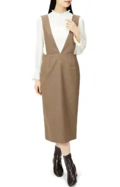 ナチュラルビューティーベーシック　ジャンパースカート　S