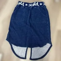 x-girl ネイビー スカート 120cm