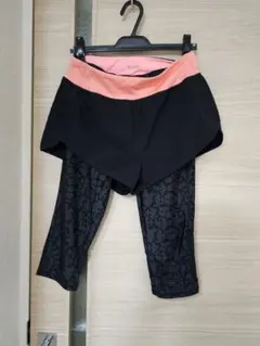 ショートパンツ　スポーツレギンス　トレーニングウェア　レディース　セットアップ