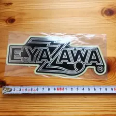 矢沢永吉/ 新品未開封品 ビッグホログラムステッカー (ブラック