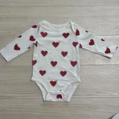 baby GAP 長袖 ボディスーツ ボーダー　ハート　クマ