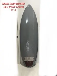 MIND SURFBOARD RED VERY 5'10