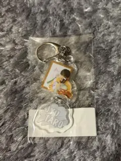 M!LK 山中柔太郎 スクラッチ アクリルキーホルダーC賞 缶バッジ2種