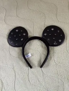 ミッキーマウスレザーカチューシャ