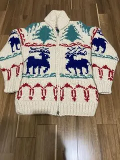 EVISU YAMANE カウチンニット ジャケットsize40 エヴィス - メルカリ