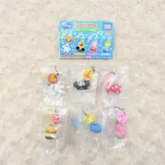 ディズニー マスコットストラップ イヤフォンジャックピン付 全6種 フルコンプ