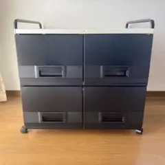 【中古】サンコー 折りたたみコンテナ 75シリーズ　キャスター付き 中古】サンコー 折りたたみコンテナ 75シリーズ キャスター付き - メルカリ