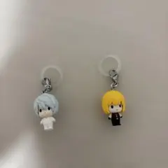デスノート DEATHNOTE メロ ニア めじるしアクセサリー ガチャガチャ