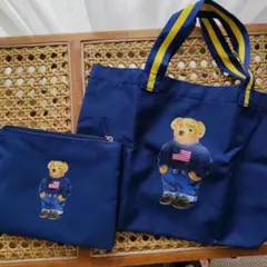 ラルフローレン 折りたたみ式　エコバックのサムネイル