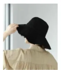 IENAで購入　KIJIMA TAKAYUKI バケットハット ブラック
