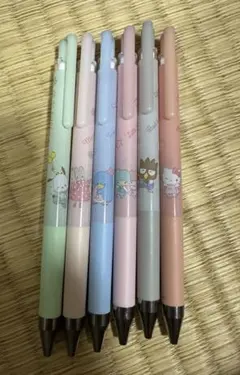 匿名配送　ジュースアップ☆サンリオキャラクターズ ボールペン 6本セット
