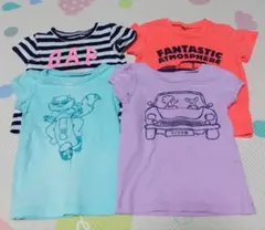 キッズTシャツまとめ売り4枚　90センチ