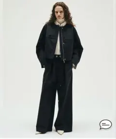 COLUMN ボンディング ワイドパンツ　エストネーション