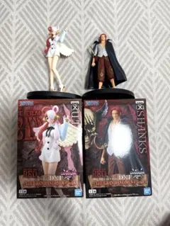 ワンピース シャンクス ウタ 非売品　フィギュアセット