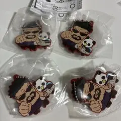 呪術廻戦 キャラばんちょうこう ラバーマスコット死滅回游 夜蛾正道 パンダ 4個