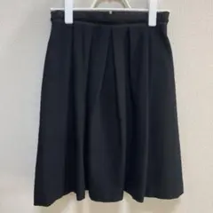 【秋冬】フレアスカート ブラック