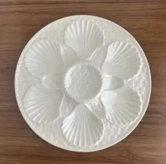 ロンシャン clery フランスアンティーク 木の実をついばむ鳥 平皿 2枚 ロンシャン clery フランスアンティーク 木の実をついばむ鳥