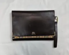 BURBERRY クラッチバッグ イギリス製 ノバチェク柄