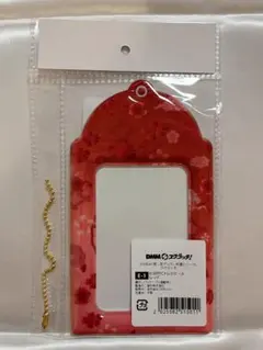 G.triGer 推し活グッズ 和風シリーズ 和柄PVCトレカケース レッド