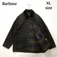 6641 バブアー　オイルドジャケット　襟コーデュロイ　イギリス製　カーキ