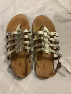 a.p.c メタリック　サンダルのサムネイル